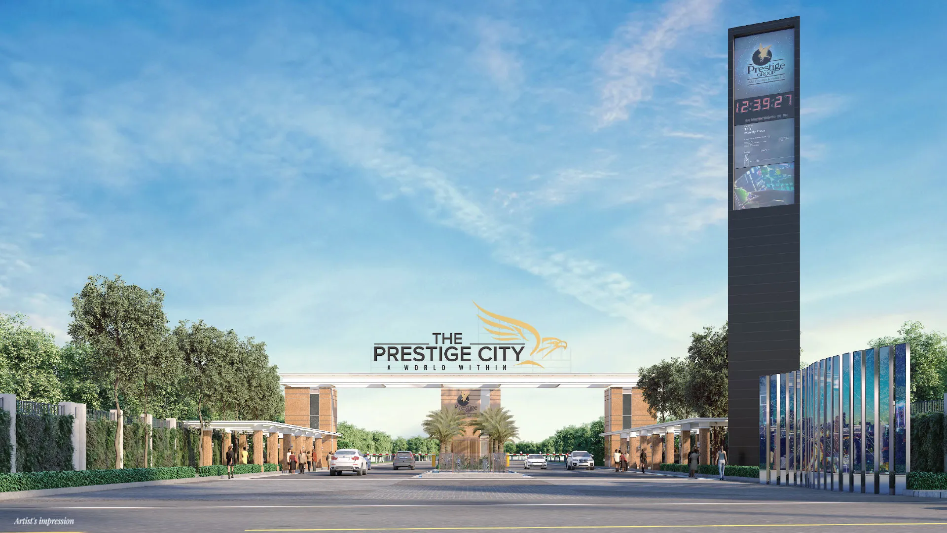 Prestige Smart City Tower View